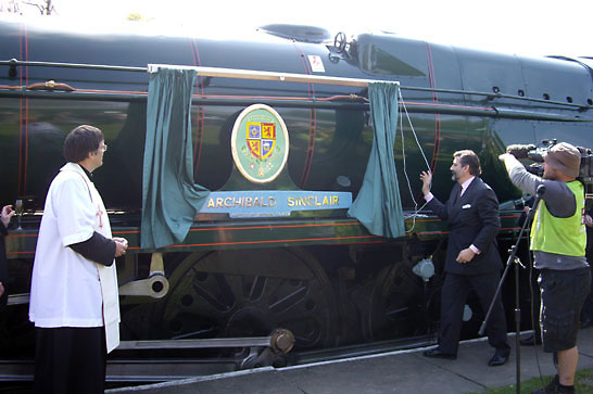 34059 Nameplate Unveiling