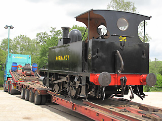 96 Loading at Sheffield Park