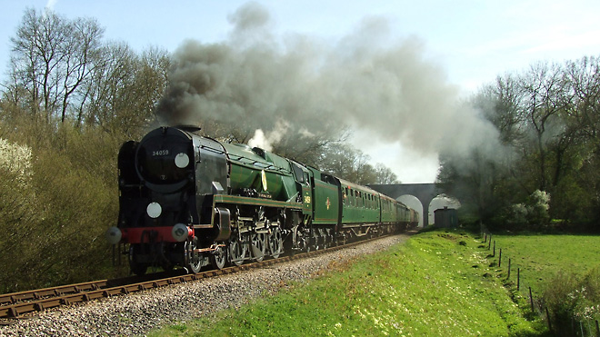 34059 Three Arch BridgeNewick Siding