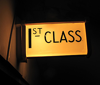 5768 First Class Sign