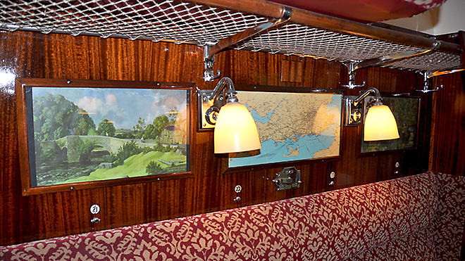 Second class compartment