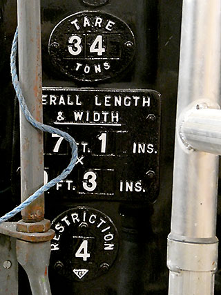 Coach 5768 End Lettering