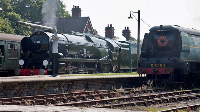 35028 Clan Line Horsted Keynes