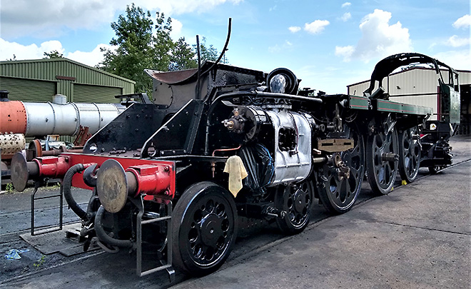 No. 34059 In Yard